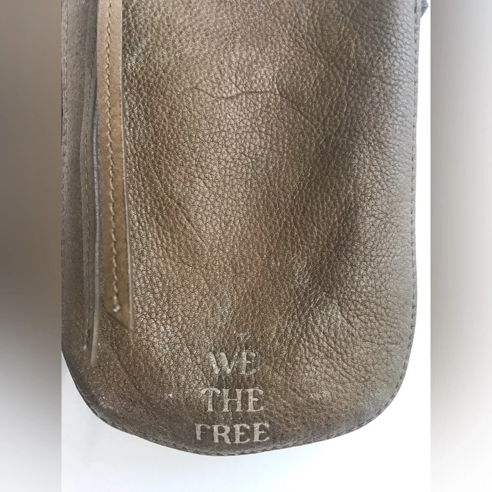 We The Free Brown Crossbody Phone Pouch